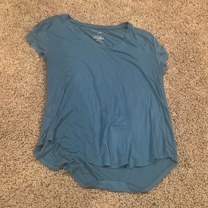 blue tee